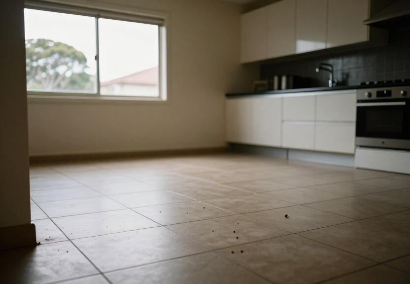 Cockroach-free kitchen in Hinchinbrook after treatment